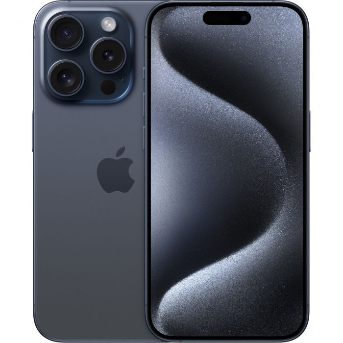 Telefon mobil APPLE iPhone 15 Pro 5G, 256GB, Blue Titanium