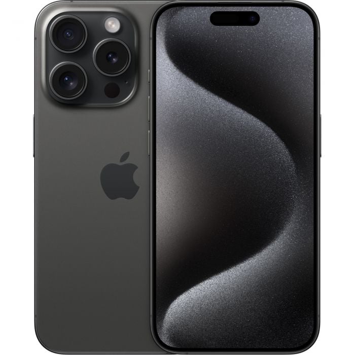 Telefon mobil APPLE iPhone 15 Pro 5G, 128GB, 5G, Black Titanium